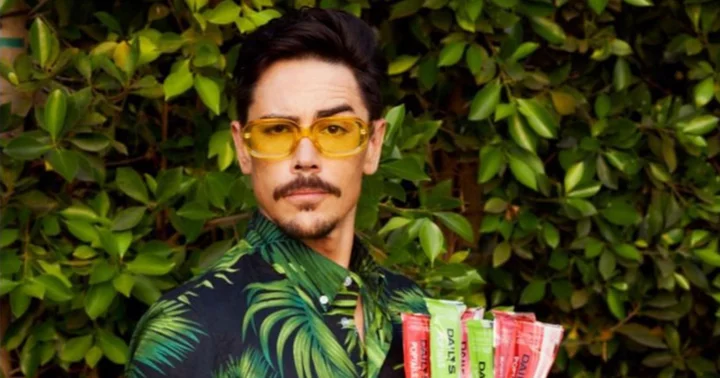 'Vanderpump Rules' star Tom Sandoval labeled a 'narcissist' as he goes shirtless to promote his podcast 'Everybody Loves Tom'