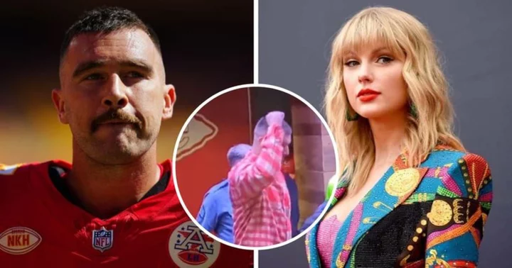 'He's owning it': Fans gush over Travis Kelce's epic reaction to being called 'Taylor Swift's boyfriend'