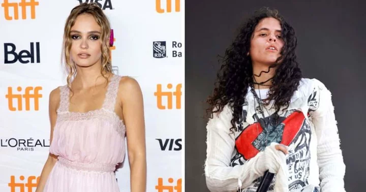 Lily-Rose Depp is in love! Actress confirms relationship with 070 Shake in passionate kissing snap