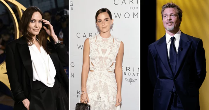 'So much for women empowerment': Emma Watson slammed for promoting Brad Pitt’s gin brand amid Angelina Jolie's allegations