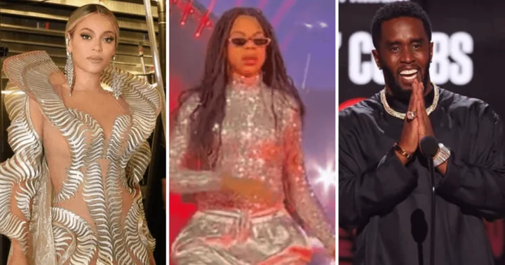 2023 MTV VMAs: Diddy follows Beyonce's footsteps as he performs with daughters, fans say 'Blue Ivy did it first'