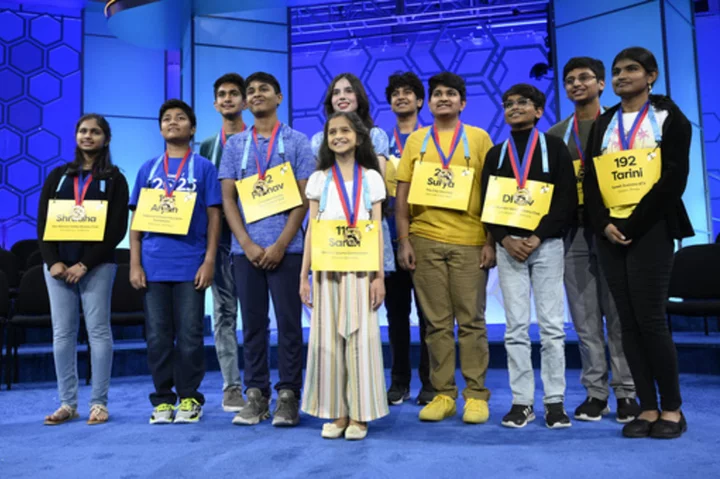 Top speller in English to be crowned at Scripps National Spelling Bee finals