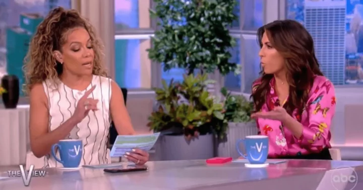 'Ged rid of her': 'The View' fans call for Sunny Hostin's firing after her criticism of co-host Alyssa Farah Griffin during live show