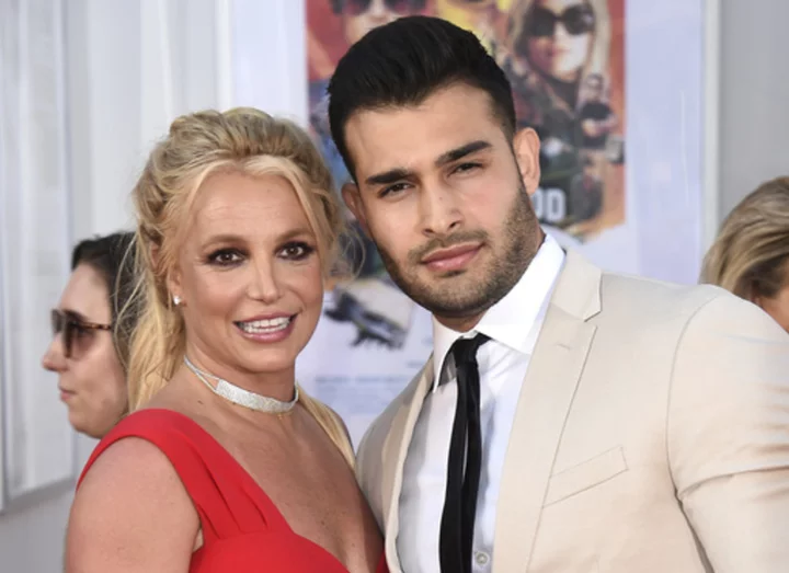 Britney Spears' husband files for divorce, source tells AP