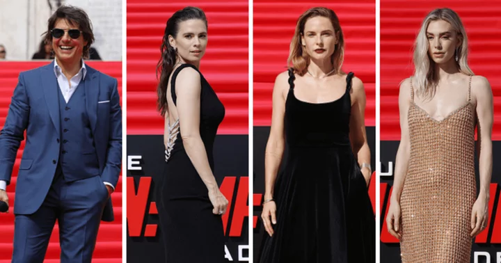 Tom Cruise and 'Mission: Impossible 7' ladies look uber chic on red carpet for movie's world premiere