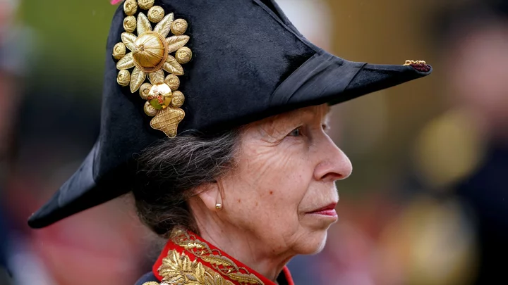 Princess Anne was the only royal riding on a horse at King Charles III's coronation