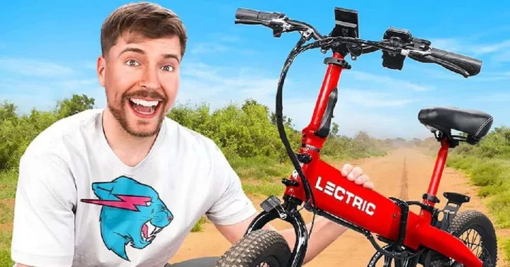 MrBeast gives away 1000 electric bikes as initiative for environmental welfare, fans say 'we must protect this man at all costs'