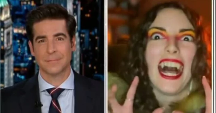 Internet yawns over Fox News host Jesse Watters' mind-numbing chat with woman who identifies as vampire