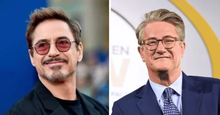 Fans gush over Joe Scarborough as ‘Morning Joe’ host’s interview with Marvel star Robert Downey Jr resurfaces