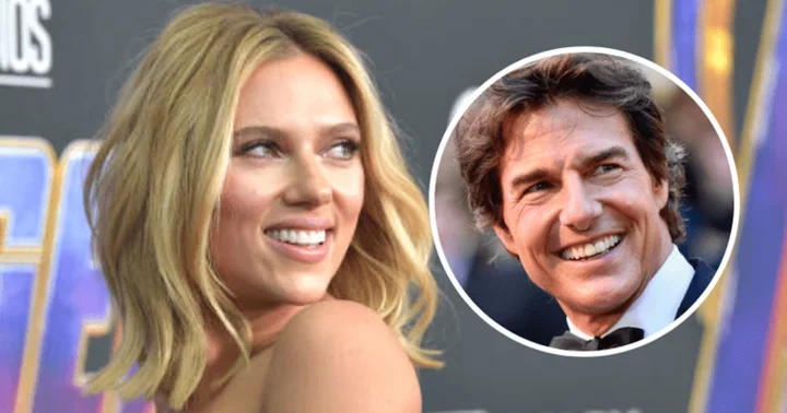 Scarlett Johansson would 'love to work' with Tom Cruise even though others have accused him of being a 'nightmare'