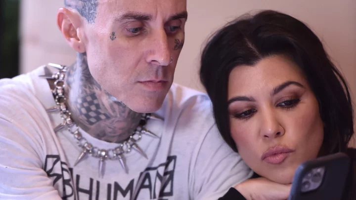 Kourtney Kardashian is pregnant, expecting first baby with husband Travis Barker
