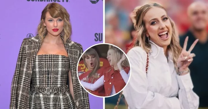 Internet gushes over 'favorite besties' as Taylor Swift gifts Brittany Mahomes '1989 (Taylor's Version)'