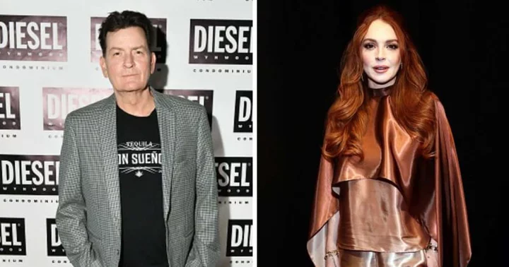 'Paying it forward': Charlie Sheen once helped tax-burdened Lindsay Lohan with $100K to clear off IRS debt