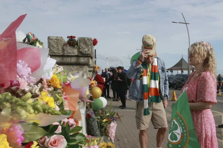 Mourners gather in Ireland to pay their respects to singer Sinead O'Connor