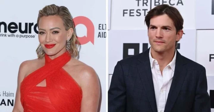 Old clip of Ashton Kutcher saying he can't wait for Hilary Duff and Olsen twins 'to turn 18' resurfaces