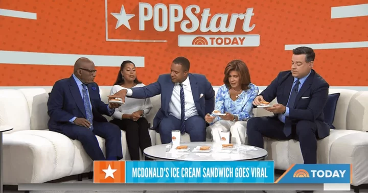 Al Roker accidentally spills viral 'sandwich ice cream' on his pants during 'ridiculous' Today segment