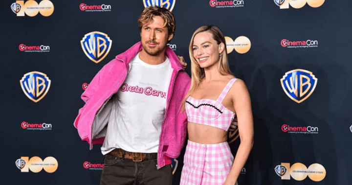 Margot Robbie stuns in pink dress as she accompanies Ryan Gosling in a Ken outfit to 'Barbie' premiere