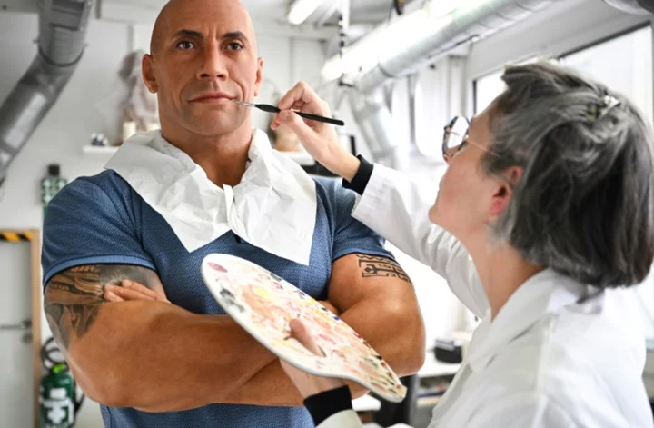 'The Rock' waxwork in Paris retouched after skin tone complaints