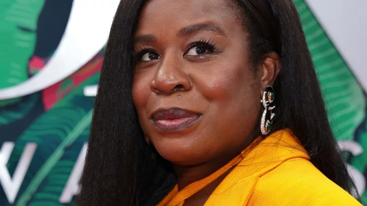 Uzo Aduba is expecting her first baby with husband Robert Sweeting