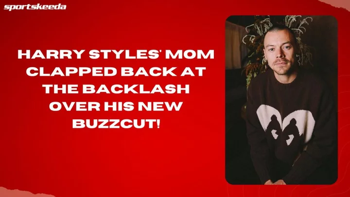 Harry Styles' mum defends her son's new buzzcut look