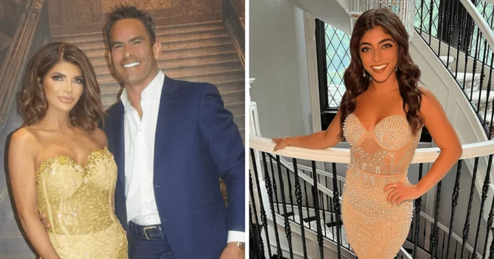 Trolls galore as Teresa Giudice and Louie Ruelas dance with daughter Milania with 'embarrassing' moves