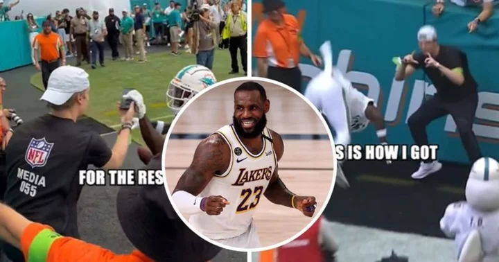 'Do better': LeBron James joins Internet in slamming NFL for suspending cameraman over Tyreek Hill's backflip selfie