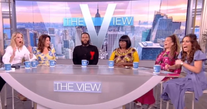 'The View' hosts in splits as ‘Law & Order’ star Anthony Anderson's mom Doris calls him a 'c***blocker'
