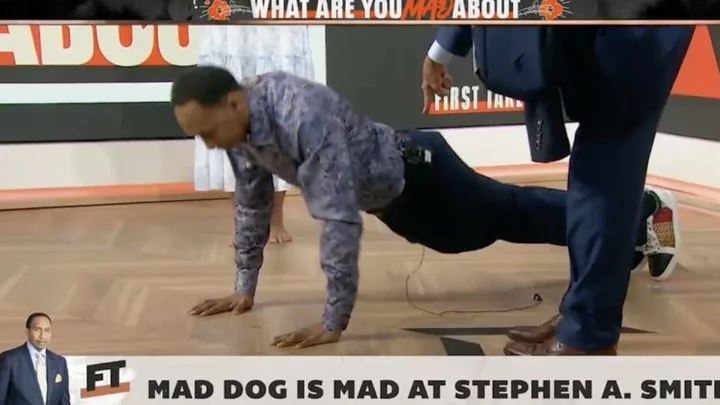 Rate Stephen A. Smith's Pushup Form
