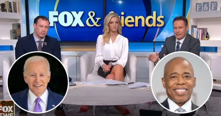 Internet slams Joe Biden after ‘Fox & Friends’ hosts discuss ‘icy’ relationship between POTUS and NYC mayor Eric Adams