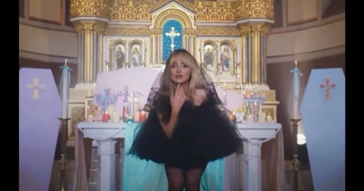 Internet aghast as Brooklyn priest is sacked from duties for allowing Sabrina Carpenter's 'Feather' shoot in church