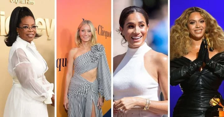 Meghan Markle's celeb circle: Oprah Winfrey, Beyonce, and Gwyneth Paltrow propel her up the status ladder