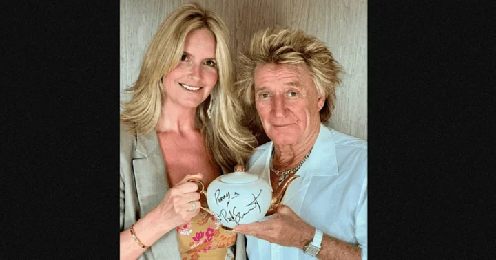 Rod Stewart leaves 'toxic' US as his wife Penny condemns 'nuisance' lifestyle and lack of privacy