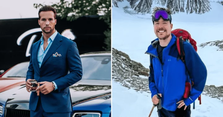 Tristan Tate applauds MrBeast's remarkable one-year fitness journey, calls it 'good for the world' as fans say 'you guys need a collab'