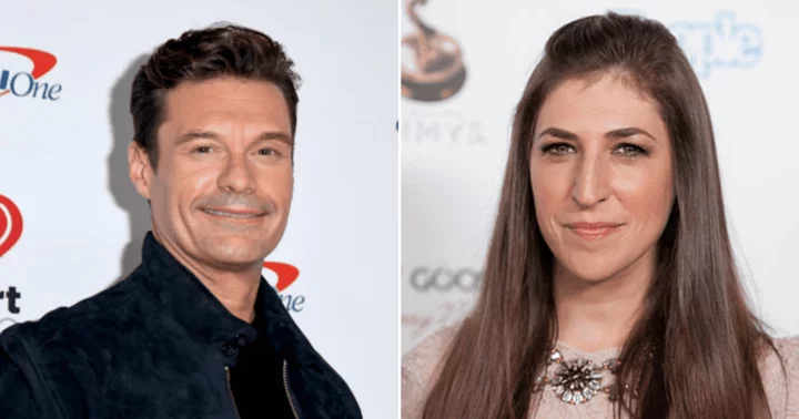 Mayim Bialik openly expresses her desire to 'creep on' Ryan Seacrest as he takes on the role of 'Wheel of Fortune' host