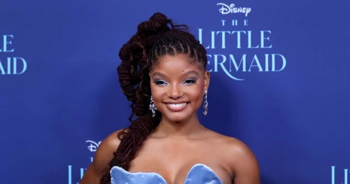 How tall is Halle Bailey? 'The Little Mermaid' star's super-high ponytail adds extra inches to her height