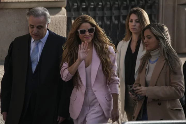 Pop star Shakira reaches a deal with Spanish prosecutors on 1st day of tax fraud trial