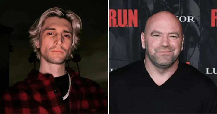 Is xQc joining UFC? Fans speculate as Kick streamer meets Dana White: ‘Skeleton Weight when?’