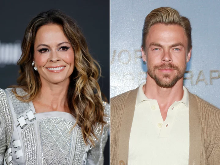 Brooke Burke reflects on her connection with Derek Hough during their time on 'DWTS'
