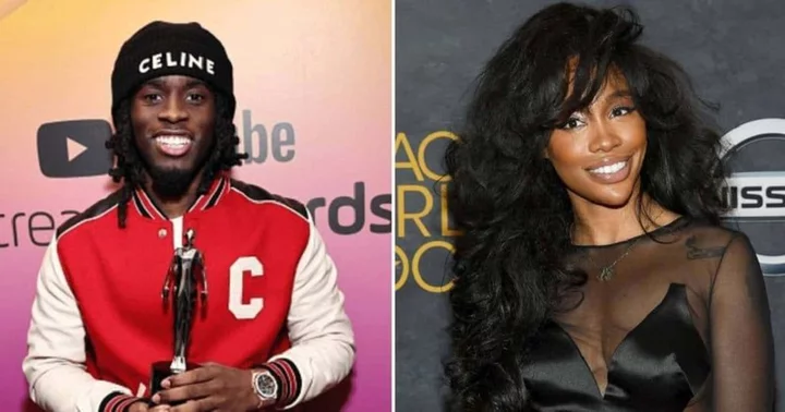 Kai Cenat contemplates getting 'gangster' back tattoo despite the 'pain', Internet speculates if it's for SZA