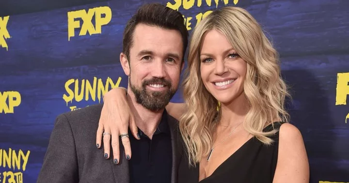 Rob McElhenney and Kaitlin Olson dispel split rumors through witty tweets: 'Not with someone from Wales'