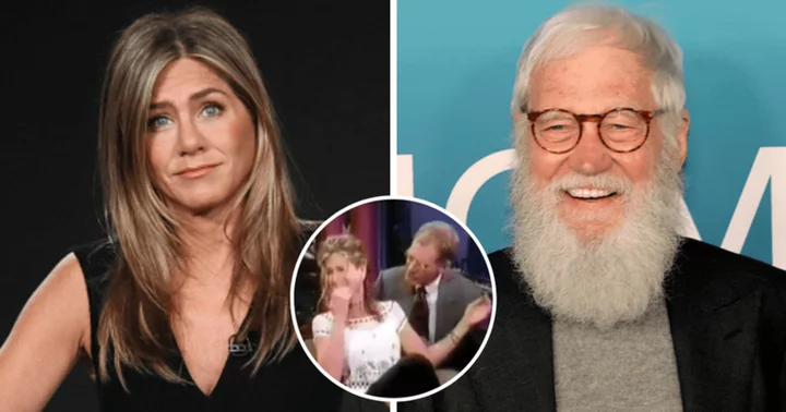 'He is so disgusting': Fans slam David Letterman after old video resurfaces showing him sucking a strand of Jennifer Aniston's hair