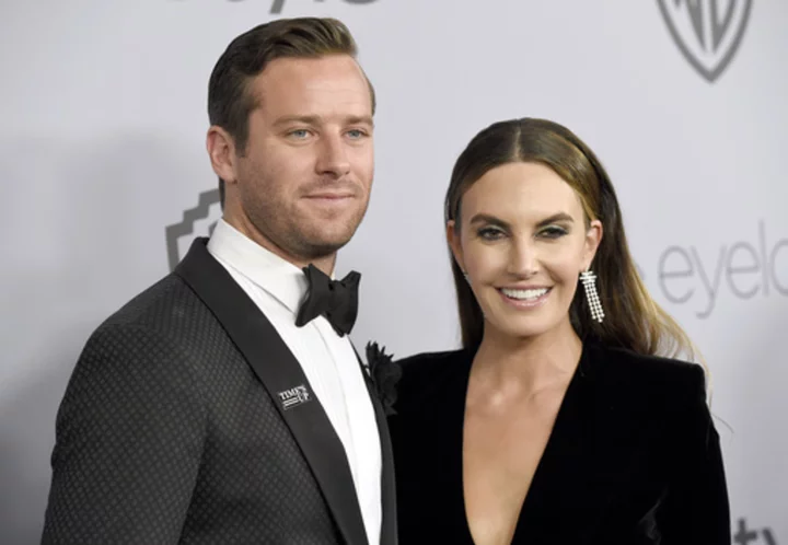 Armie Hammer and his wife, Elizabeth Chambers, reach settlement in divorce